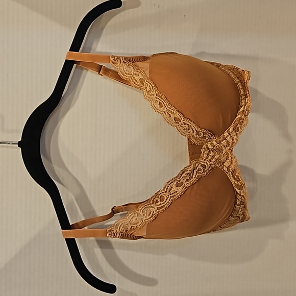 Natori Other - Natori | NWOT Women's Cinnamon Feathers Contour Plunge Lace Bra Sz 30DDD